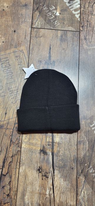Czarna czapka zimowa dzianina unisex audi