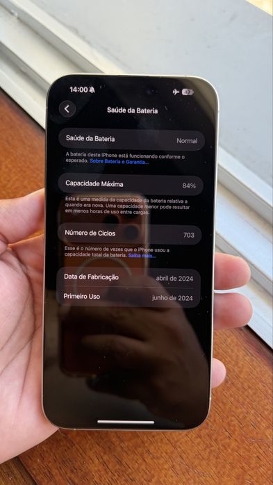 iPhone 15 Pro Max 256GB Branco