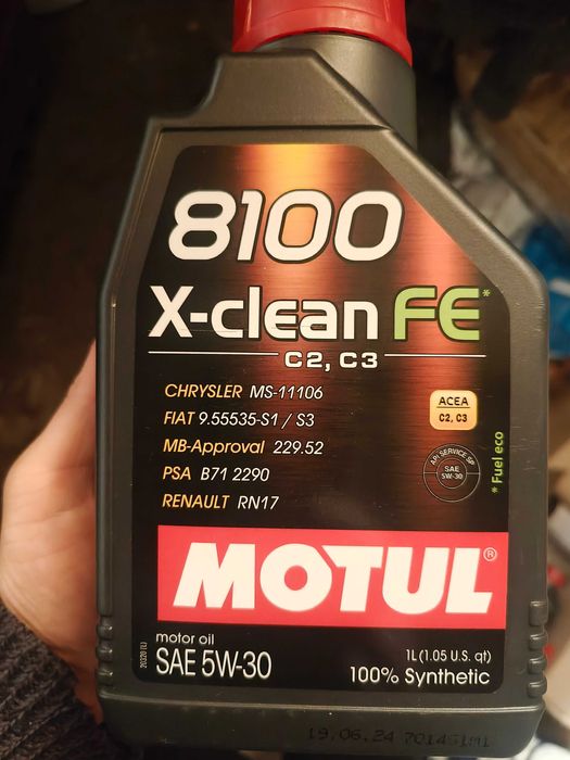 Масло Motul оригінал (С3, С3) 8100 X-CLEAN fe