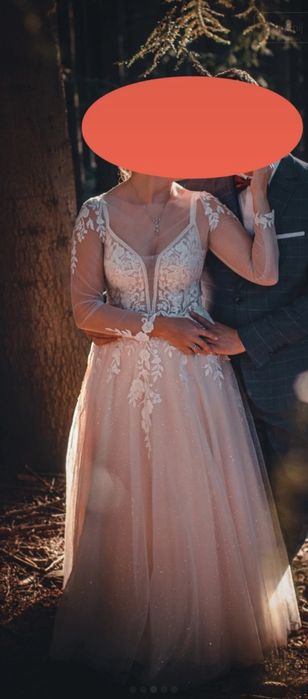 Romantyczna suknia ślubna