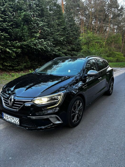 Renault megane IV GT LINE*BOGATE WYPOSAŻENIE* kamera cofania*duży wyświetlacz*czujnik przod-tył*head up* lampy full led i dużo więcej...