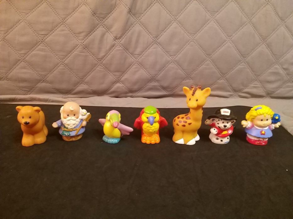 Gumowe figurki Mattel 2002