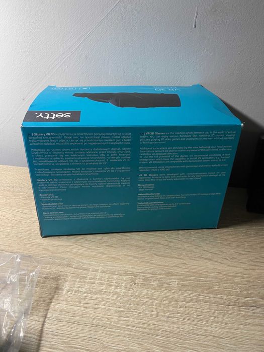 Okulary VR 3D Setty nowe