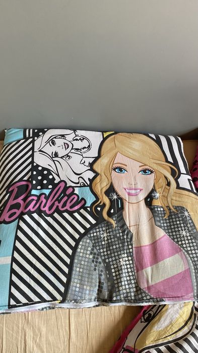 Pościel dziecięca barbie 160/200 100% bawełna