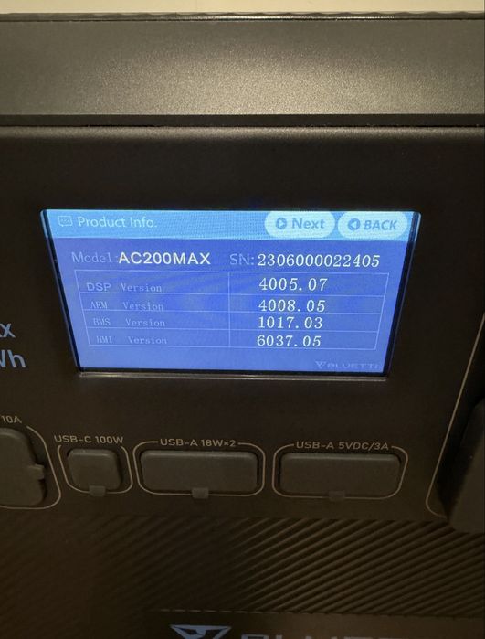 Продам зарядну станцію BLUETTI AC200MAX.