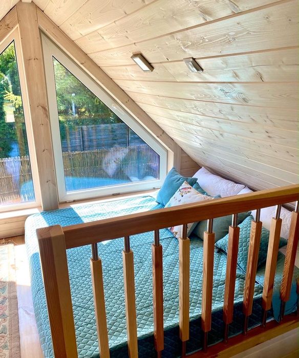 Domek Podlasie Białystok - Sauna Jacuzzi panieński chrzciny nad rzeką