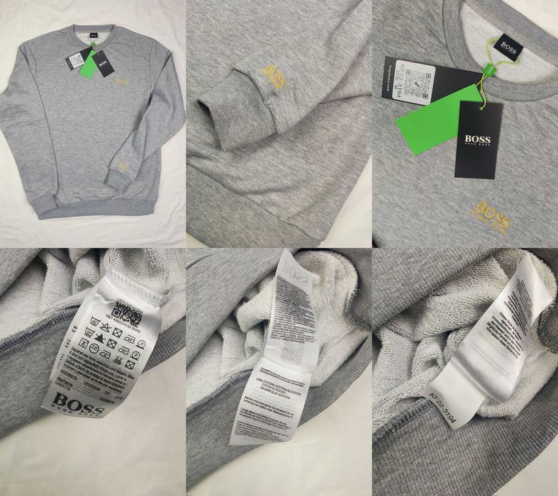 Bluza męska okrągła Calvin Klein Hugo Boss CK logowane