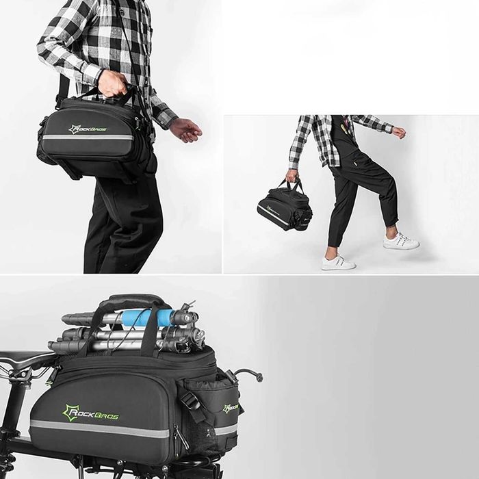 Torba rowerowa na bagażnik Sakwa na rower rozkładana 35L Rockbros