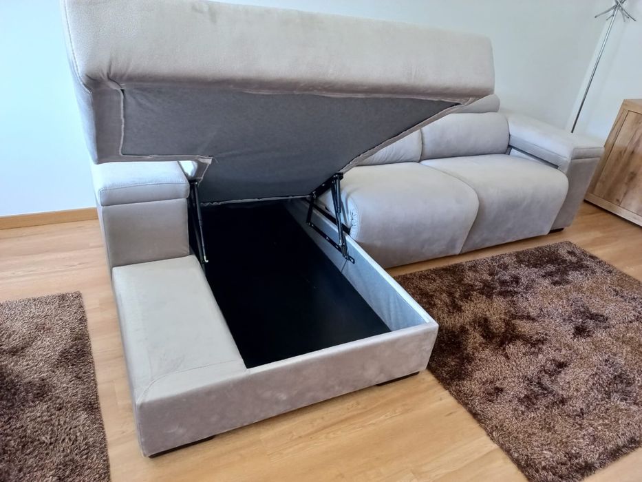 Sofá - Chaise Long Esquerdo c/ Assentos Relax