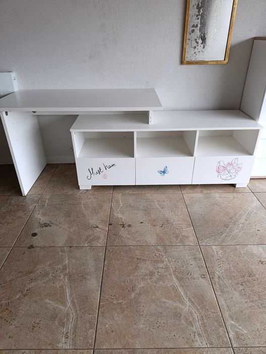 Biurko z szafką Meblik Fashion