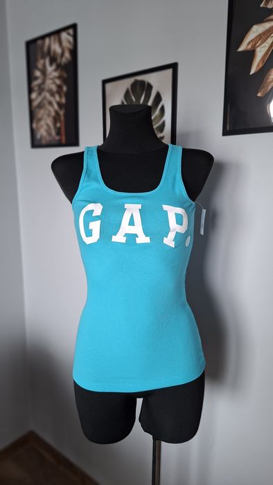 GAP top prążkowany bokserka z logo r.XXS/XS