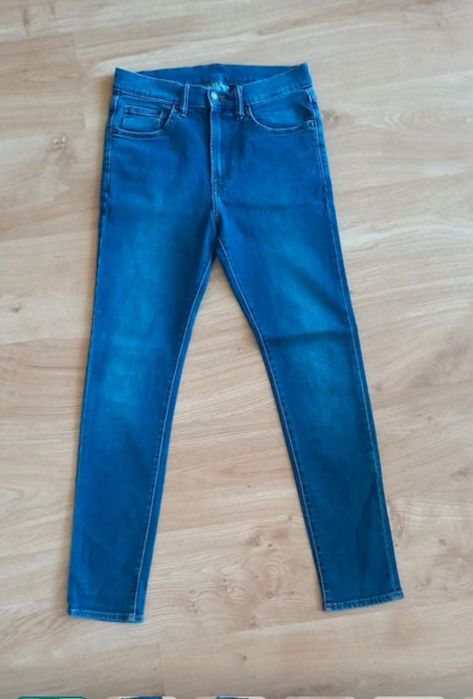 Spodnie męskie jeansowe niebieskie 31/32 skinny