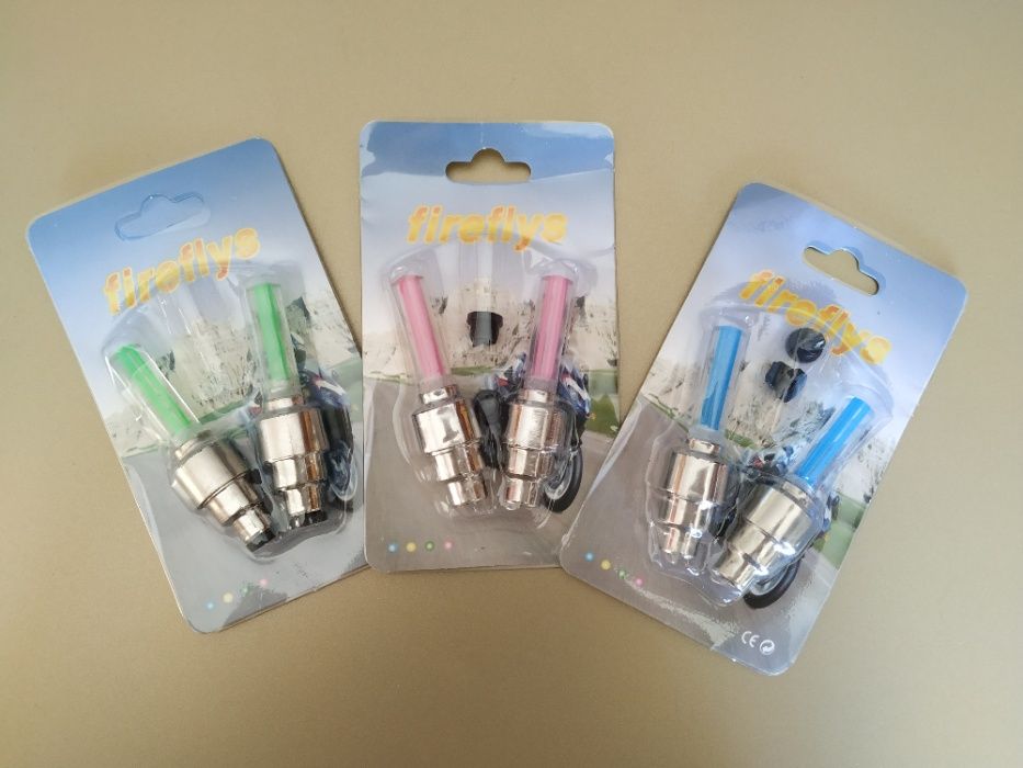 Válvulas Led para Bicicleta, Mota, Carro