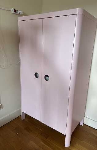 Armario infantil IKEA Busunge - Rosa