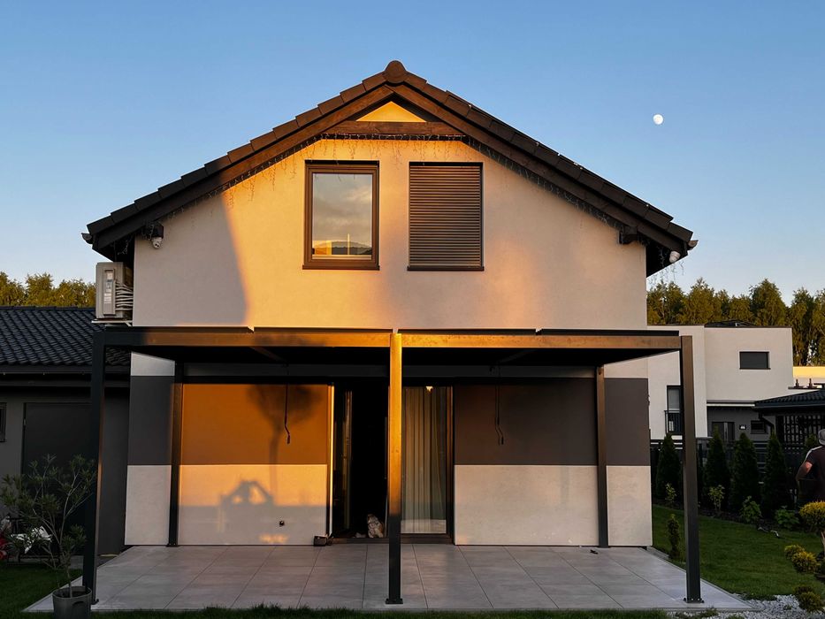 Pergola BIO-FIT Aluminiowa 600x300 Antracyt RAL 7016