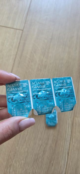 Acuvue Oasys -1.5 dwutygodniowe soczewki