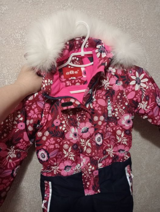 Комбінезон зимовий для дівчинки 122 розмір