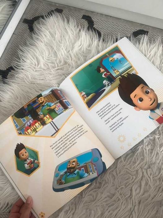 Bajki do poduszki "O powietrznej akcji" Psi Patrol Nickelodeon