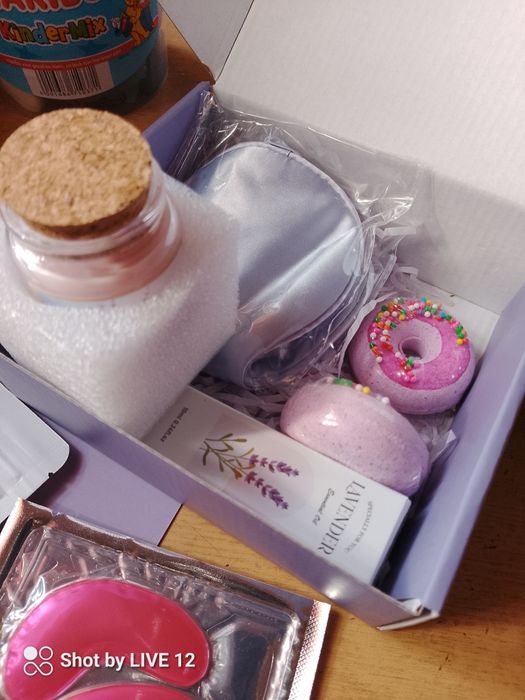 Zestaw prezentowy lawendowy