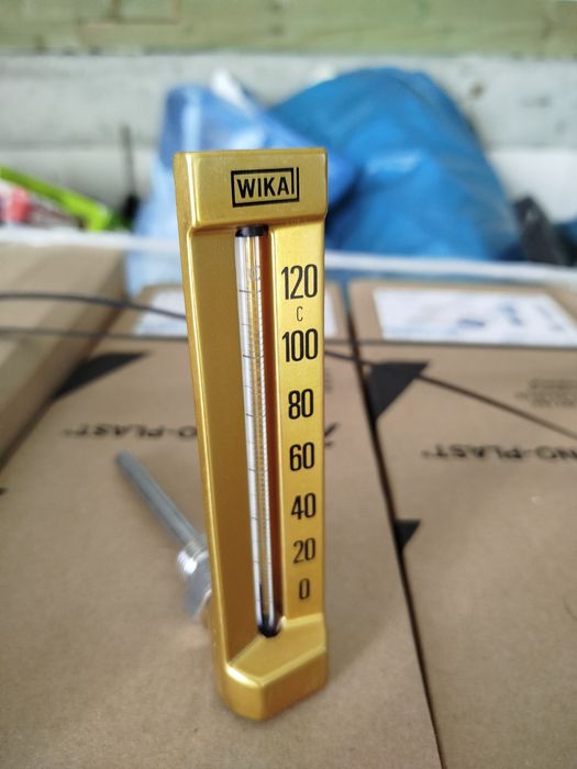 Termometr maszynowy kątowy