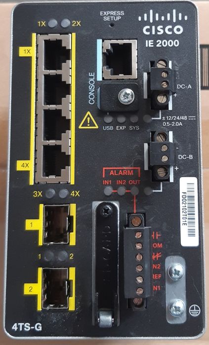 Swich przemysłowy CISCO IE-2000-4TS-G-B V01