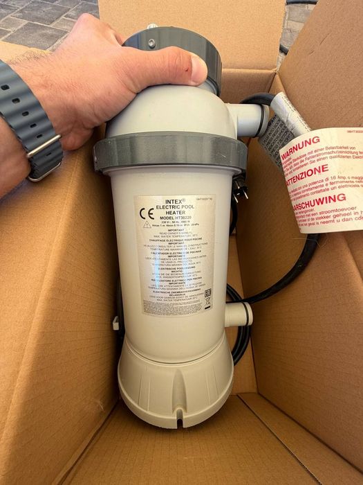 Проточний нагрівач води Intex 28684 для басейну