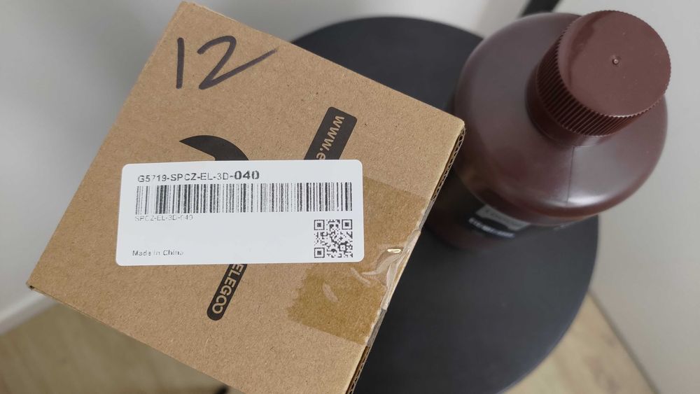 Żywica 3D UV ELEGOO Water-washable Resin Ceramic Grey 1KG