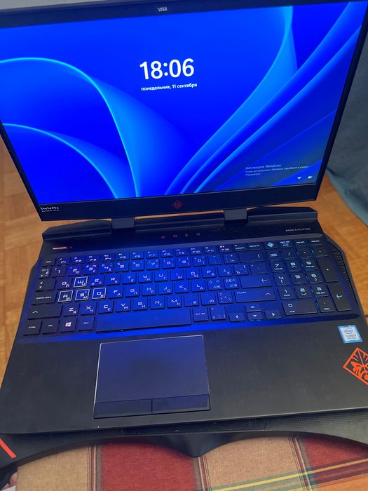HP Omen i7 8th gen 1 TB hdd + 256 SSD RTX 2060