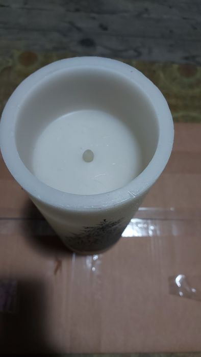 Świeca na baterie na święta