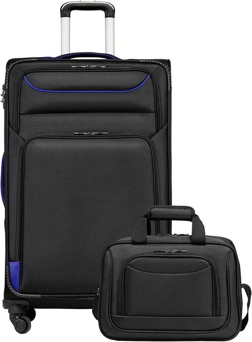 COOLIFE Walizka na kółkach 93l czarna