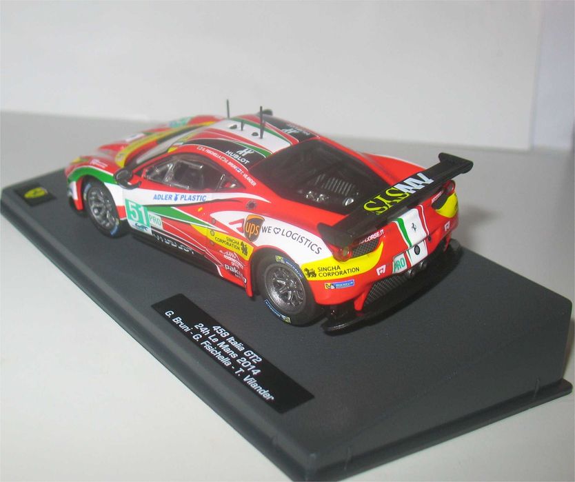 Ferrari 458 Italia GT2 - Le Mans 2014 - Vencedores LMGTE Pro