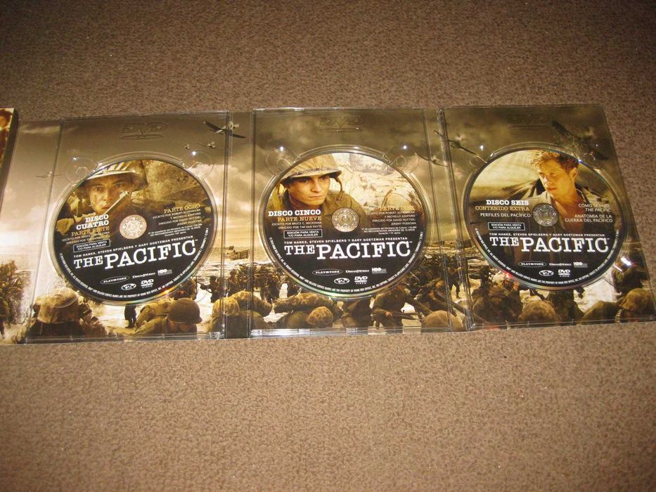 Minissérie Completa em DVD "The Pacific" Edição Especial em Digipack!