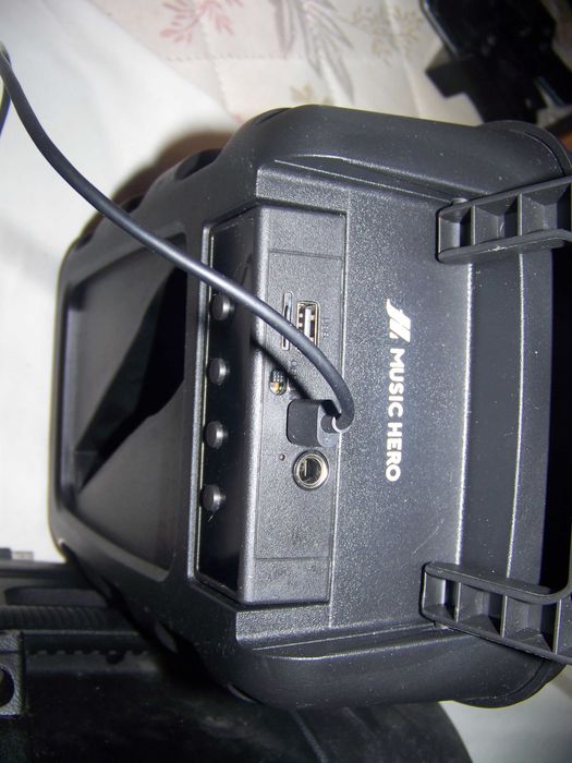 colunas para USB e microfone