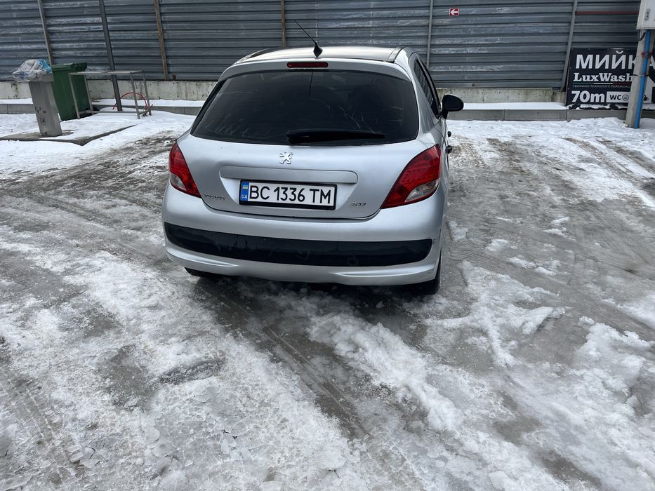 Пежо 207.Газ-Бензин в нормальному стані