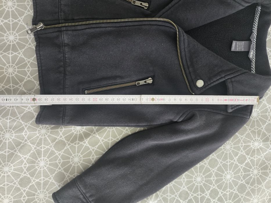 Kurtka H&M ramoneska 110/116 czarna
