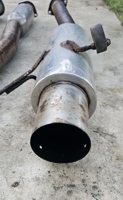 Вихлопна система 76mm. subaru impreza WRX/STI gda/gdb.