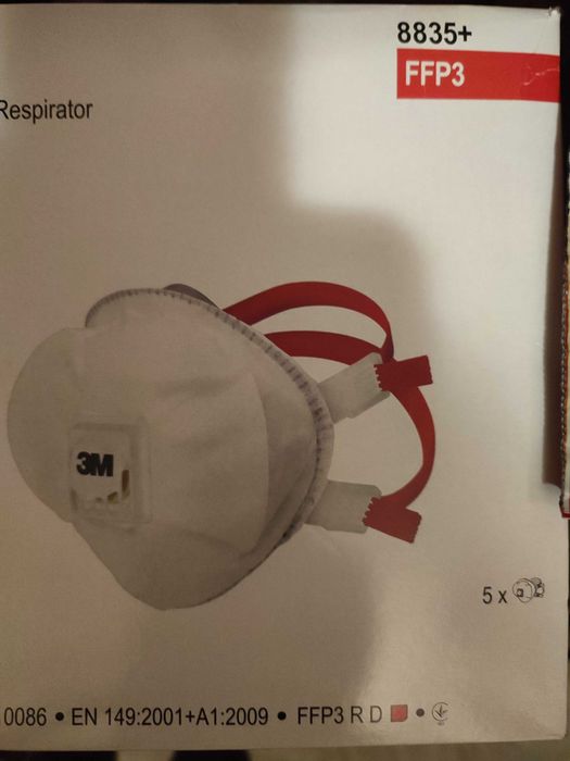 Маска захисна 3М 8835+