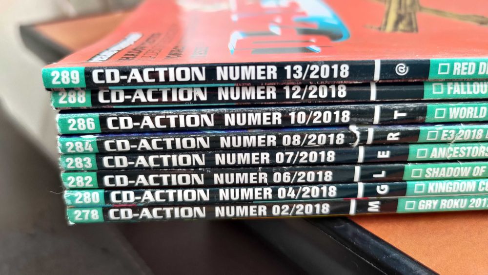 CD-Action roczniki 2015 - 2020