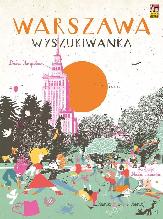 Warszawa. Wyszukiwanka. Wydawnictwo Blask. Nowy Produkt