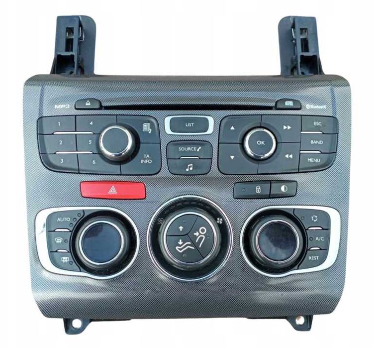 Panel klimatyzacji radia CITROEN C4 II B7 DS4