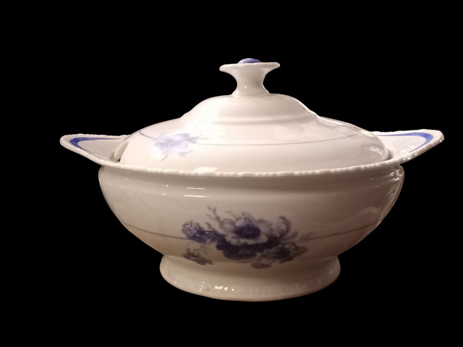 Terrina - prato coberto - saladeira - molheira - travessa Vista Alegre