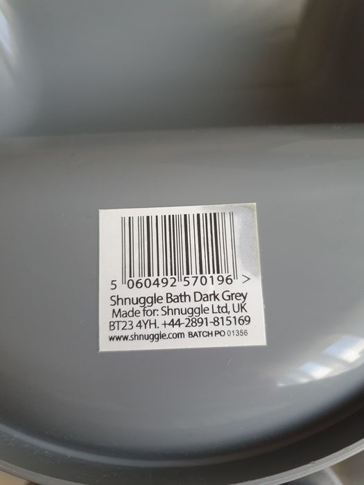 banheira shnuggle com suporte