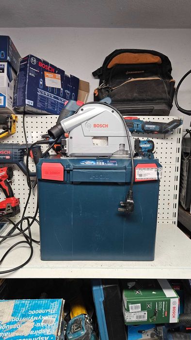Pilarko-zagłębiarka Bosch GKT 55 GCE 1400W 165mm + LBOXX