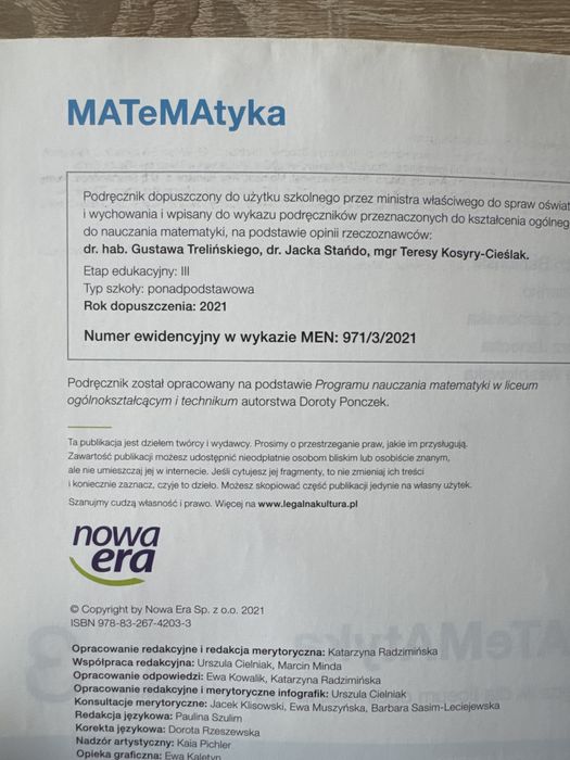 Matematyka 3.