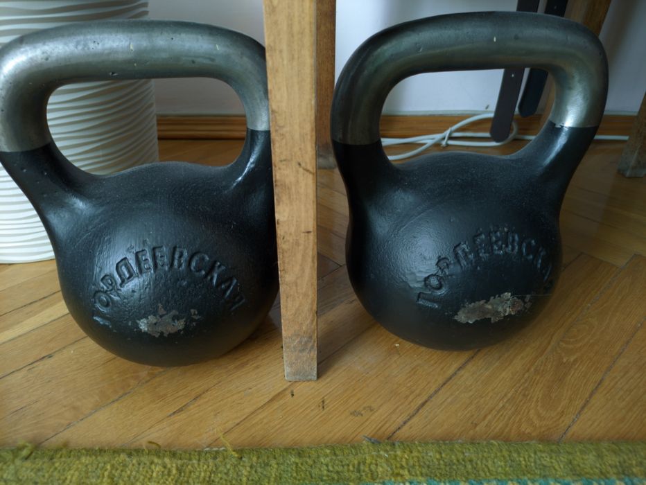 2 гирі по 20кг, ціна за пару