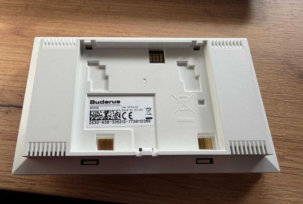 Sterownik, pokojówka, piec Buderus RC310