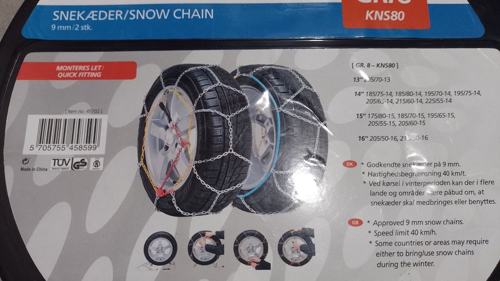 Łańcuchy śniegowe