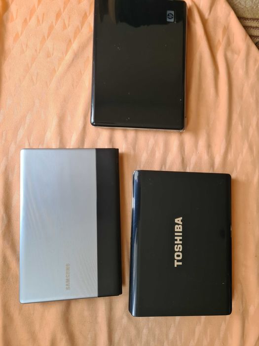 6 laptopów różnych marek