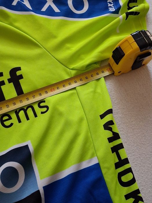 Koszulka kolarska - Tinkoff Saxo Bank (BodyFit Pro, rozm L)