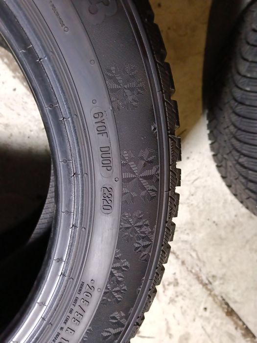 205 55 R16 SEMPERIT шини 2020р пара зима резина б у Стан Нових